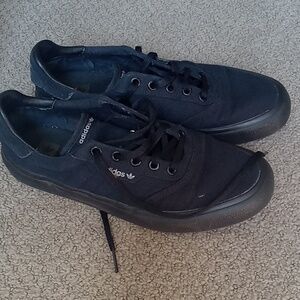 Adidas Original 3MC Vulc triple Black Mens 6.5